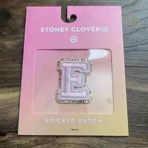 stoney clover lane x target E sticker patch